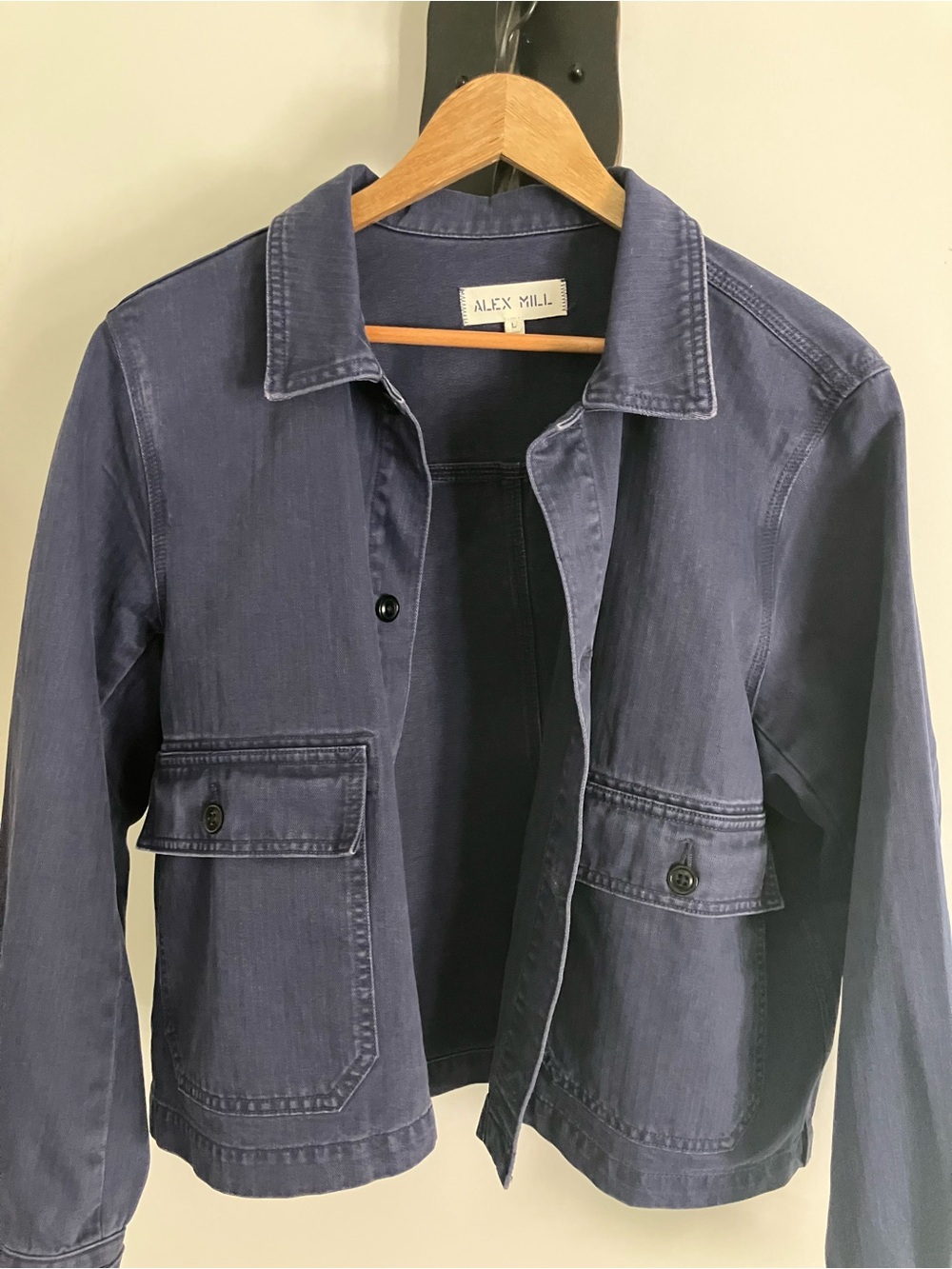 Alex Mill Navy Utility Jacket